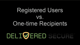 Registered Users vs. One-time Recipients Video